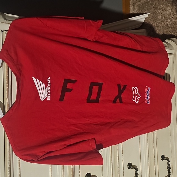 Fox Racing Red T-Shirt - Picture 2 of 4